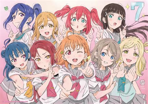 [OC] Love Live! Sunshine!! Aqours character icons : r/LoveLive